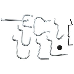 National Hardware Zinc Plated Steel Lock Peg Hooks 32 pc
