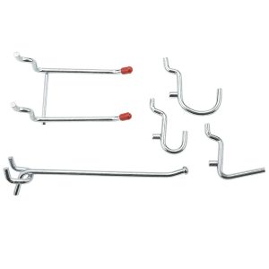 National Hardware Zinc Plated Steel Workshop Peg Kit 16 pc
