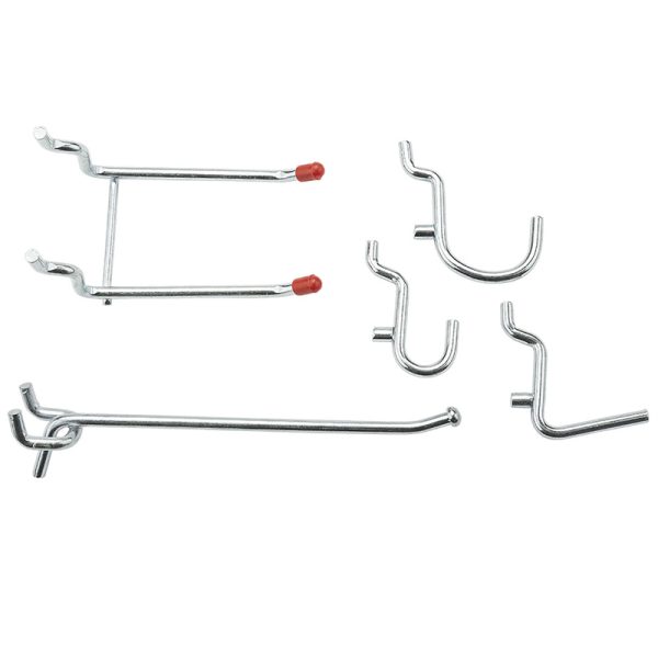 National Hardware Zinc Plated Steel Workshop Peg Kit 16 pc