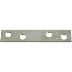 National Hardware 3 in. H X 0.63 in. W X 0.10 in. D Zinc-Plated Steel Mending Brace