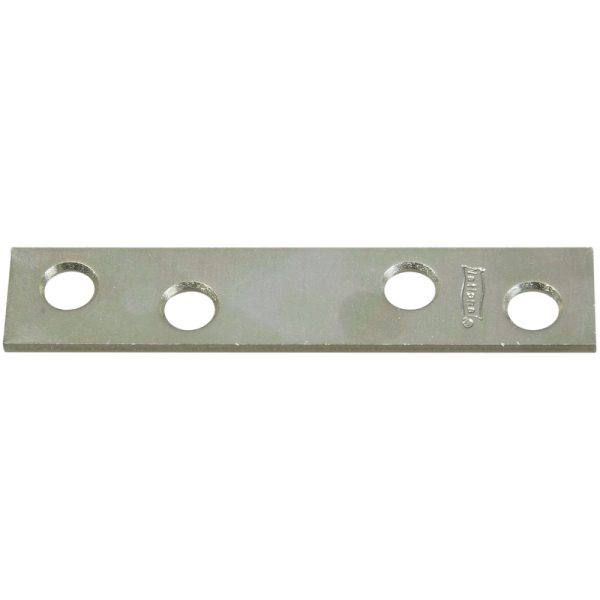 National Hardware 3 in. H X 0.63 in. W X 0.10 in. D Zinc-Plated Steel Mending Brace