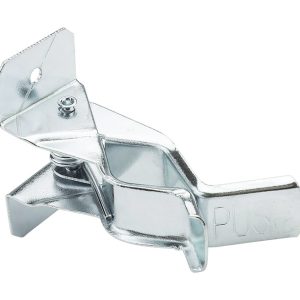 National Hardware Zinc-Plated Silver Steel Tool Storage Grip Clamp Organizer 5 lb. cap. 2 pk