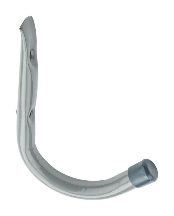 National Hardware 4.75 in. L Powder Coated Gray Steel Handy Hook 30 lb. cap. 2 pk