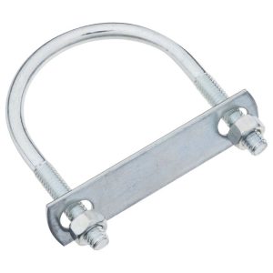 National Hardware 5/16 in. X 2-1/2 in. W X 3-1/2 in. L Coarse Zinc-Plated Steel U-Bolt