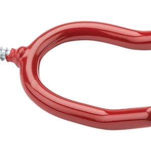 National Hardware 3.87 in. L Vinyl Coated Red Steel U-Shaped Double Hook 12 lb. cap. 2 pk