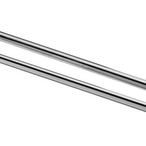 National Hardware 48 in. L Adjustable Polished Chrome Steel Closet Rod