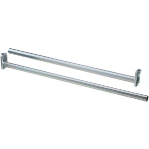 National Hardware 120 in. L Adjustable Bright Steel Closet Rod