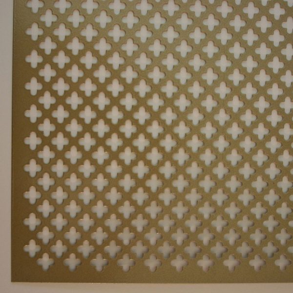 M-D 0.02 in. X 12 in. W X 24 in. L Albras Aluminum Cloverleaf Sheet Metal