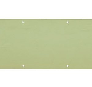 Ives 8 in. H X 34 in. L Anodized Brass Kickplate
