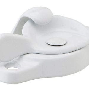 Ives White Aluminum Window Lock 1 pk