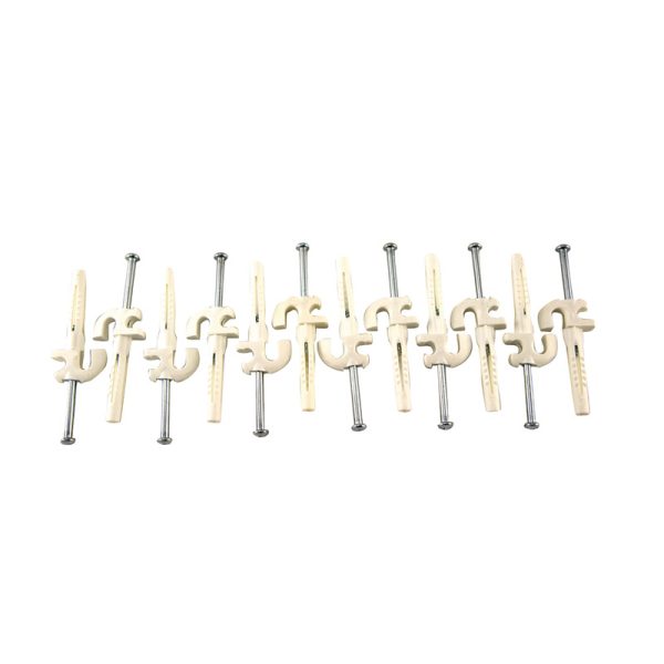 Organized Living Plastic/Steel Versa-Clips with TriLock II Anchor
