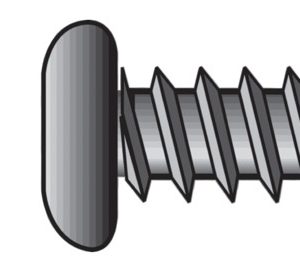 Stallion No. 7 X 7/16 in. L Phillips Black Screws 1 lb