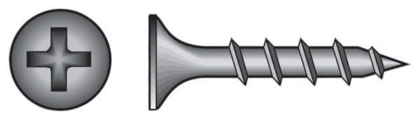 Stallion No. 10 X 3-1/2 in. L Phillips Drywall Screws 1 lb 43 pk