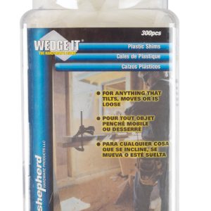 Wedge-It 1 in. W X 2 in. L Plastic Shim 300 pk