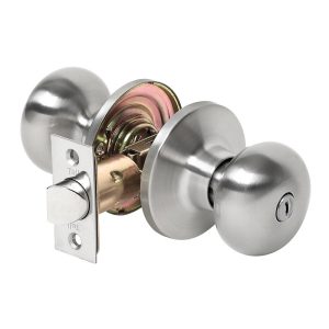 Tell Parkland Satin Nickel Privacy Knob Right or Left Handed