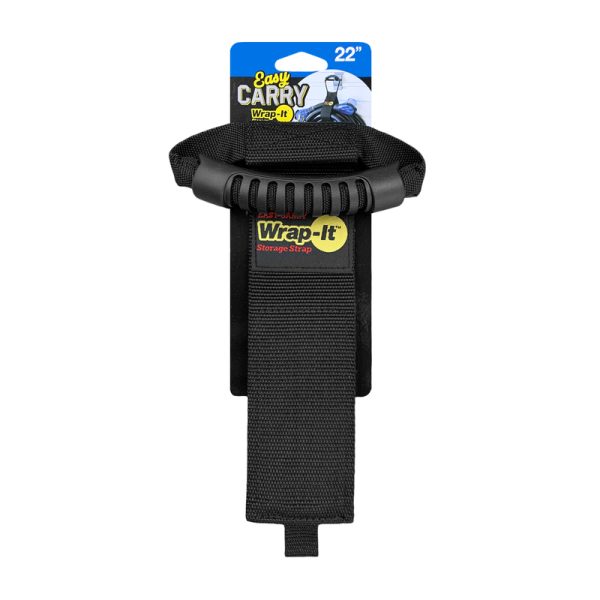 Wrap-It Storage Easy Carry 2.5 in. W X 22 in. L Black Storage Straps 50 lb 1 pk