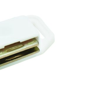 Amerock 0.5 in. H X 1.13 in. W X 2.0 in. D Plastic Magnetic Catch