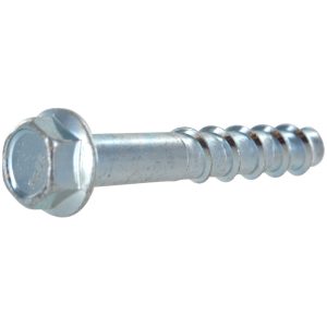 Hillman Screw-Bolt+ 3/8 in. D X 3 in. L Steel Concrete Screw Anchor 15 pk