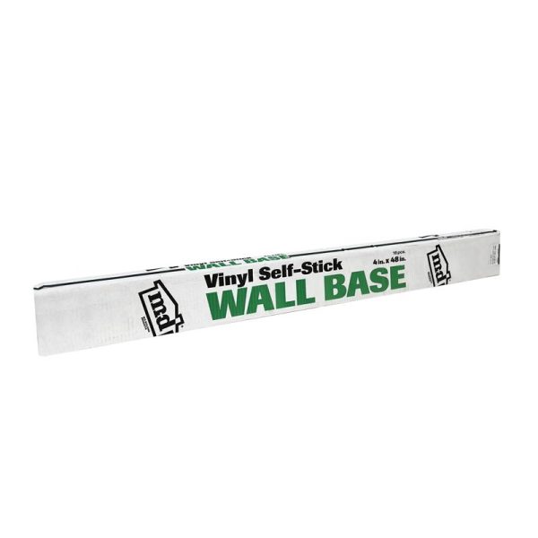 M-D 4 in. H X 0.5 in. L Prefinished Brown Vinyl Wall Base