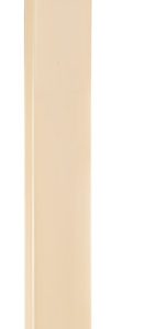 M-D 4 in. H X 1/2 in. L Prefinished Almond Vinyl Wall Base