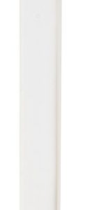 M-D 48 in. L Prefinished White Vinyl Wall Base