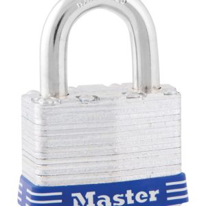 Master Lock 1-5/16 in. H X 1 in. W X 1-3/4 in. L Laminated Steel Ball Bearing Locking Padlock
