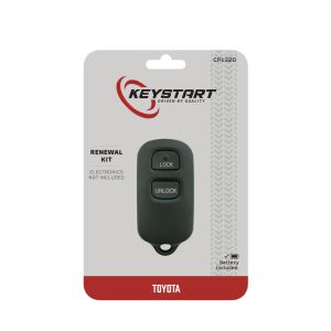 KeyStart Self Programmable Remote Automotive Key FOB Shell CP132 Single For Scion