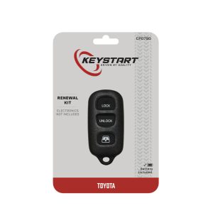 KeyStart Self Programmable Remote Automotive Key FOB Shell CP079 Single For Sequoia