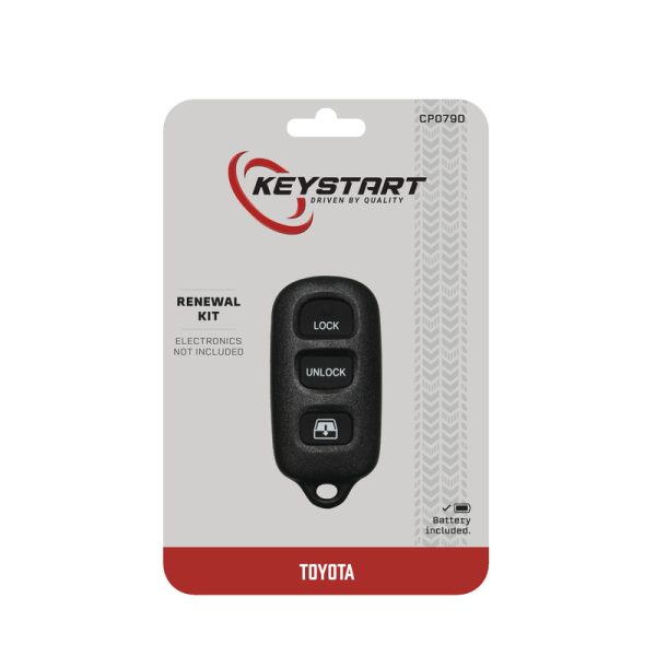 KeyStart Self Programmable Remote Automotive Key FOB Shell CP079 Single For Sequoia