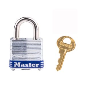 Master Lock 1 in. H X 11/16 in. W X 1-1/8 in. L Steel 4-Pin Cylinder Padlock Keyed Alike