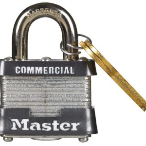 Master Lock 1-5/16 in. H X 1-9/16 in. W X 1-1/2 in. L Steel Double Locking Padlock Keyed Alike
