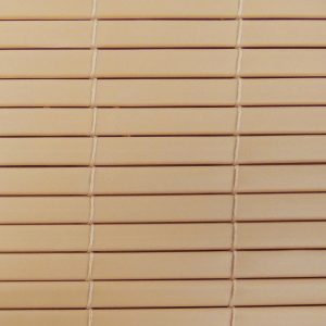 Radiance Vinyl Rollup Shade 96 in. W X 72 in. H Bamboo Cordless