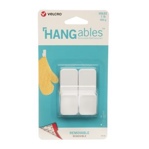 Velcro Hangables Small Plastic Removable Fasteners 2 pk