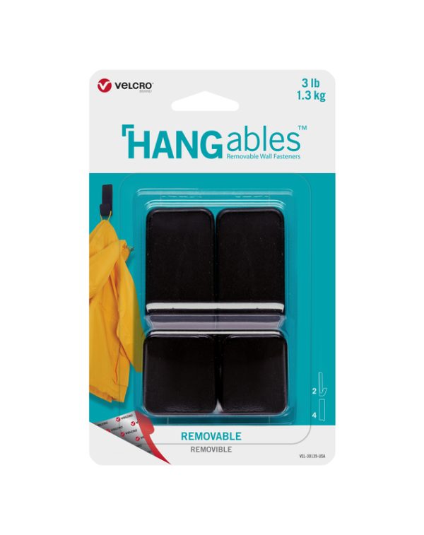 Velcro Hangables Medium Plastic Removable Fasteners 2 pk
