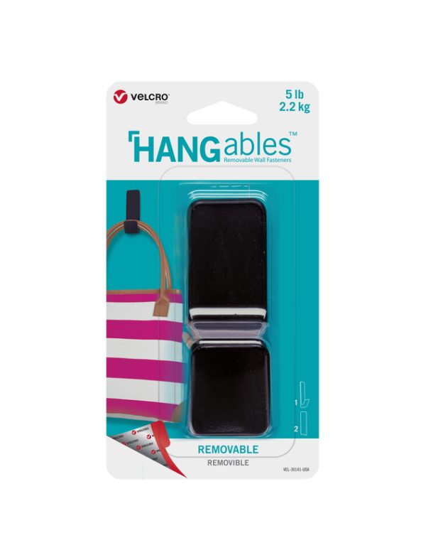 Velcro Hangables Large Plastic Removable Fasteners 1 pk