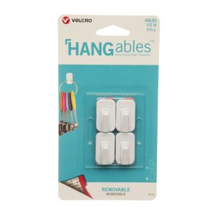 Velcro Hangables Micro Plastic Removable Fasteners 4 pk