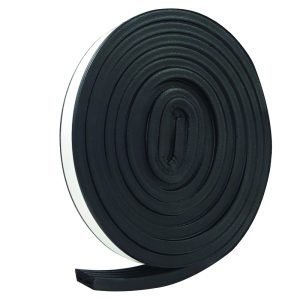 Frost King Black EPDM Rubber Foam Weather Seal For Multi-Purpose 120 in. L X 0.3125 in.