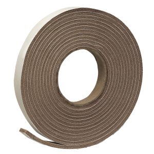Frost King Brown Vinyl Weather Seal For Doors and Windows 17 ft. L X 0.19 in.