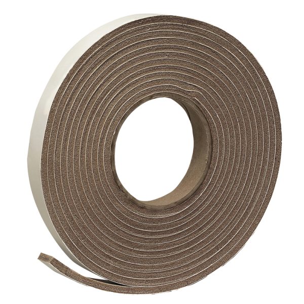 Frost King Brown Vinyl Weather Seal For Doors and Windows 17 ft. L X 0.19 in.