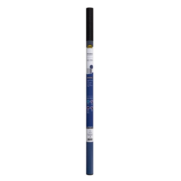 M-D Charcoal Fiberglass Door and Window Screen 48 in. W X 84 in. L