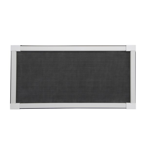 M-D White Aluminum Adjustable Screen 10 in. W X 37 in. L