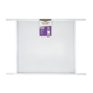 M-D White Aluminum Door Grille