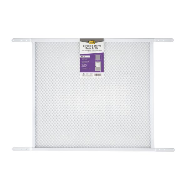 M-D White Aluminum Door Grille