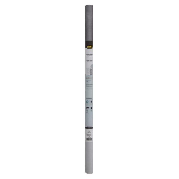 M-D Brite Aluminum Door and Window Screen 48 in. W X 84 in. L