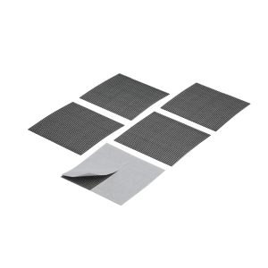 M-D Charcoal Aluminum Screen Repair Patch 3 in. W X 3 in. L 5 pk