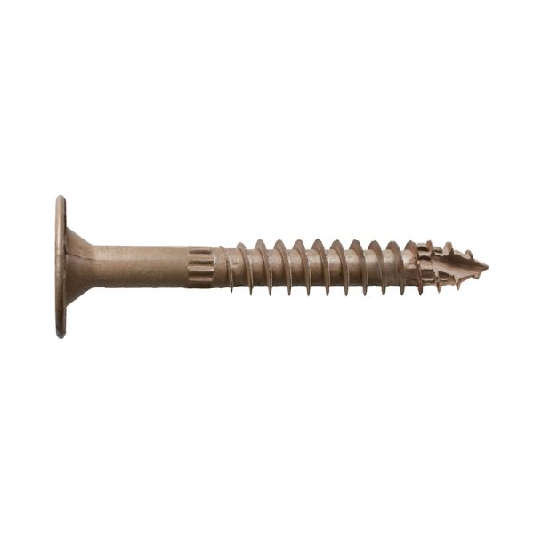 Simpson Strong-Tie Strong-Drive No. 12 X 4 in. L Star Corrosion Resistant Wood Screws 1 pk