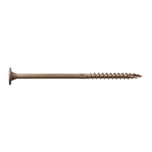 Simpson Strong-Tie Strong-Drive No. 12 X 6 in. L Star Corrosion Resistant Wood Screws 1 pk