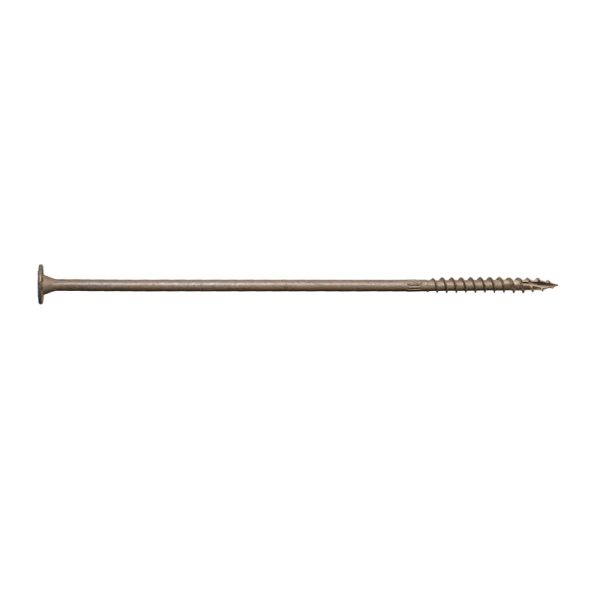 Simpson Strong-Tie Strong-Drive No. 12 X 10 in. L Star Corrosion Resistant Wood Screws 1 pk