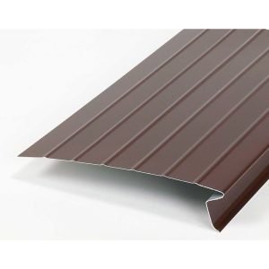 Amerimax 6 in. W X 10 ft. L Aluminum Drip Edges Royal Brown