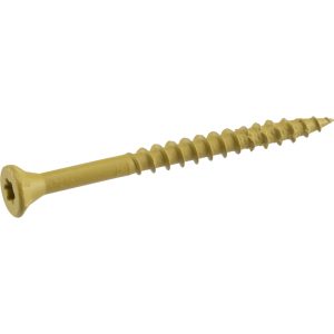 Deck Plus No. 10 X 3-1/2 in. L Star Flat Head Exterior Deck Screws 25 pk